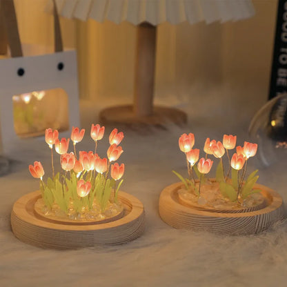 Handmade Tulip Night Light