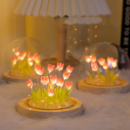 Handmade Tulip Night Light