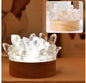 Natural Amethyst Epoxy Vug Small Night Lamp Ornaments