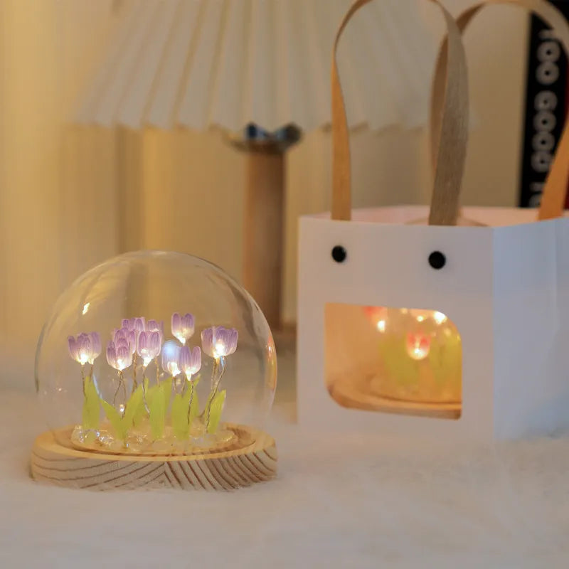 Handmade Tulip Night Light